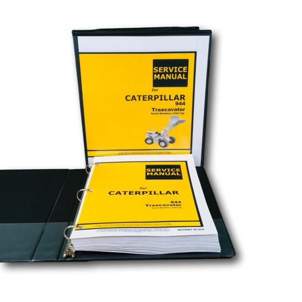 Caterpillar 944 Traxcavator Service Manual Repair Shop Technical S/N 43A1-Up