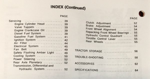 Massey Ferguson 165 Tractor Service Parts Operators Manual Repair Shop Set - Image 7