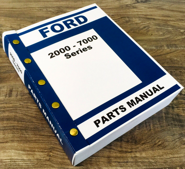 Ford 3055 3100 3120 3150 3190 3300 3310 3400 3500 Tractor Parts Manual Catalog