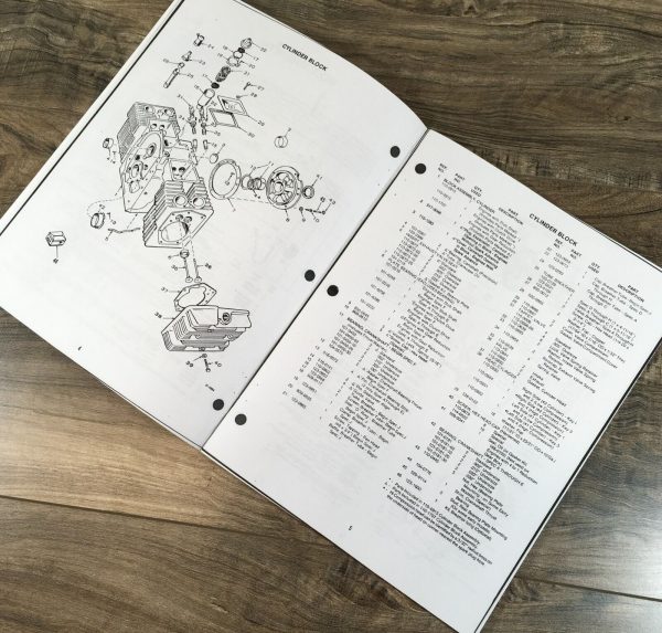 Onan CCK CCKA Industrial Engine Parts Manual Catalog Book Assembly Schematics - Image 3