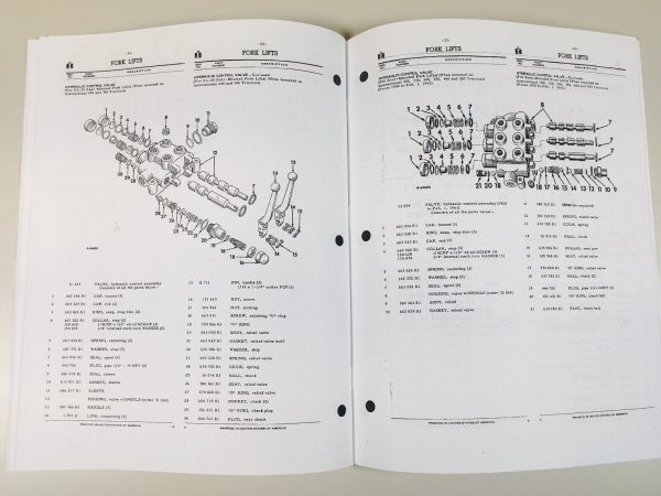 International 240 300 330 340 Tractor Harlo Forklift Service Parts Manual Set Ih - Image 6