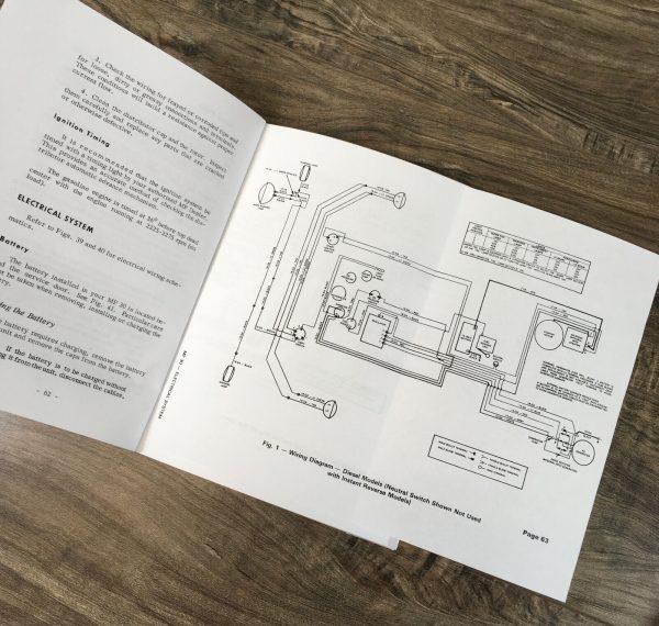 Massey Ferguson 30 Mf30 Tractor Loader Backhoe Parts Operators Manuals Owners - Image 12