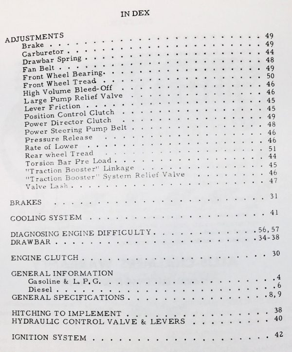 Allis Chalmers D-17 Series 3 Iii Tractor Service Repair Parts Operators Manual - Image 2