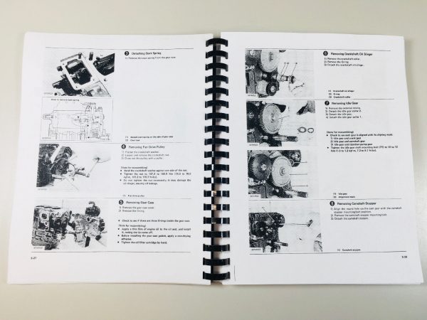 Kubota B7200Hst B7200Hste B7200Hstd Tractor Service Parts Operators Manual Set - Image 5