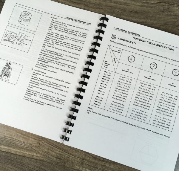 Isuzu 6Bg1 4Bd1T Industrial Diesel Engine Service Manual Repair Shop Technical - Image 3