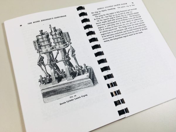 1902 Model Steam Engine Building Plans Printed Book On Boilers Machinist Heat - Image 4