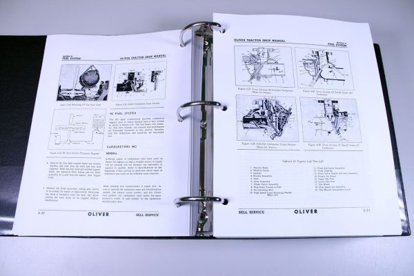 Oliver 550 Tractor Service Parts Manual Set Repair Workshop Shop Book Catalog - Image 12