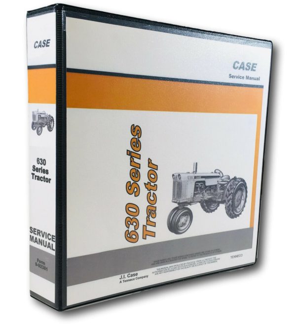 Case 630 Series 631 632 640 641 Tractor Factory Service Repair Shop Manual