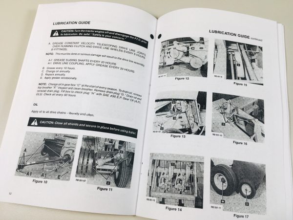 International Harvester 5420 Rectangular Baler Operators Owners Manual - Image 3
