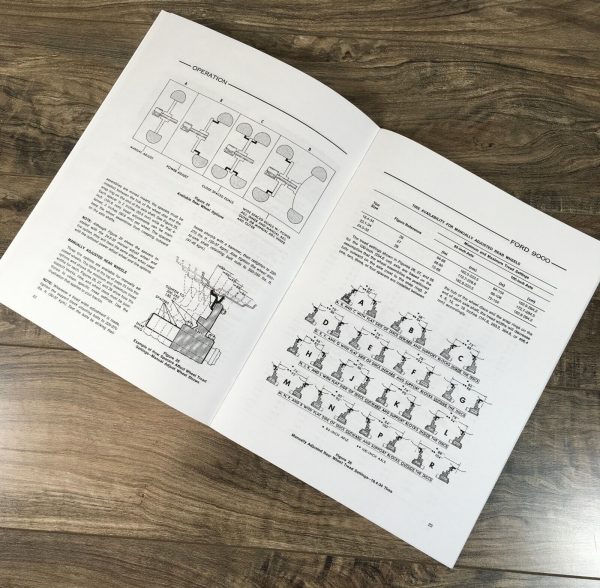 Ford 9000 Tractor Parts Operators Manual Owners Set Book Catalog Schematics - Image 9