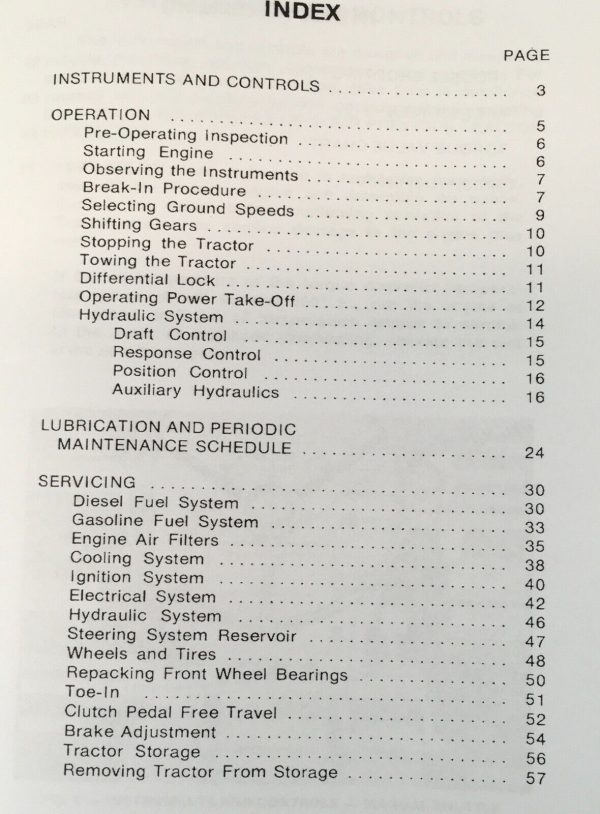 Massey Ferguson 30 Tractor Loader Backhoe Operators Manual Set Owners Book - Image 4