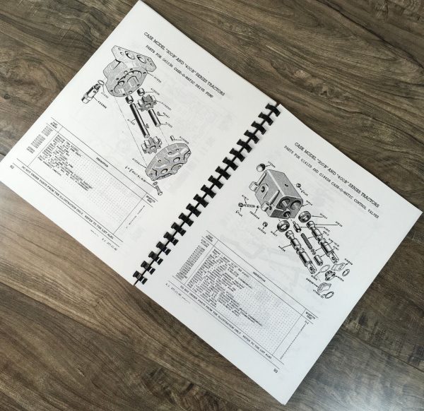 Case 310B 410B Utility Tractors Service Manual Parts Set Pin 6095009 & After - Image 10