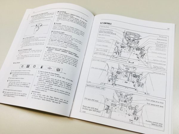 Kubota M4950Dt M5950Dt M6950Dt M7950Dt M8950Dt Operators Owners Manual Tractors - Image 3