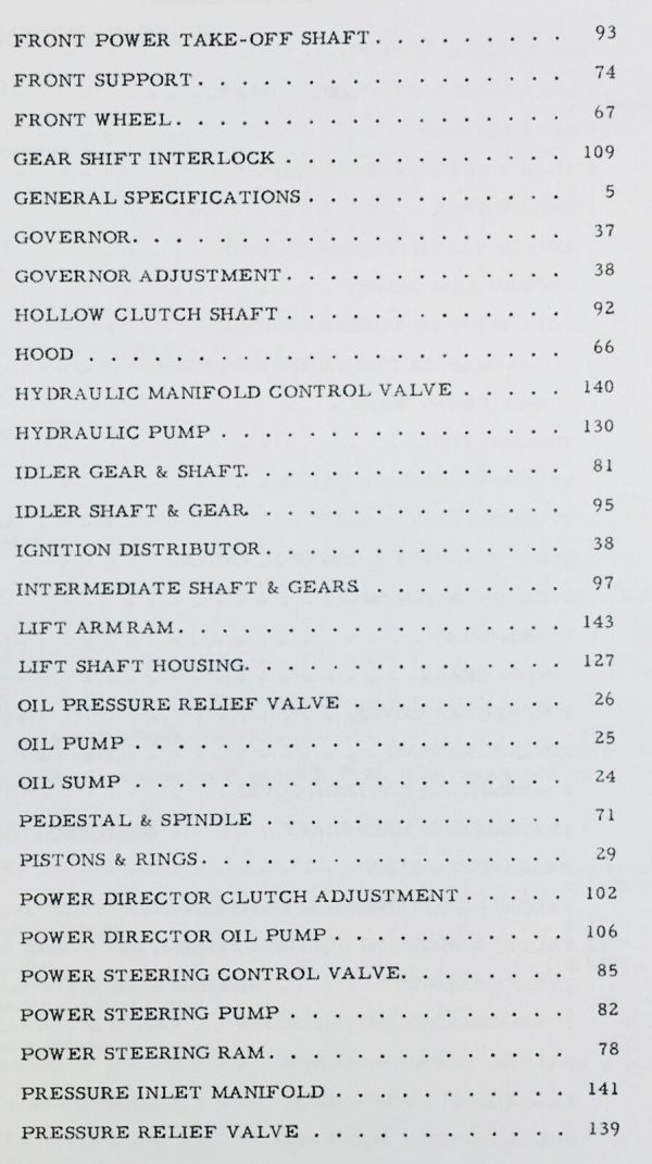 Allis Chalmers D19 Tractor Service Repair Manual Parts Catalog Shop Set - Image 3