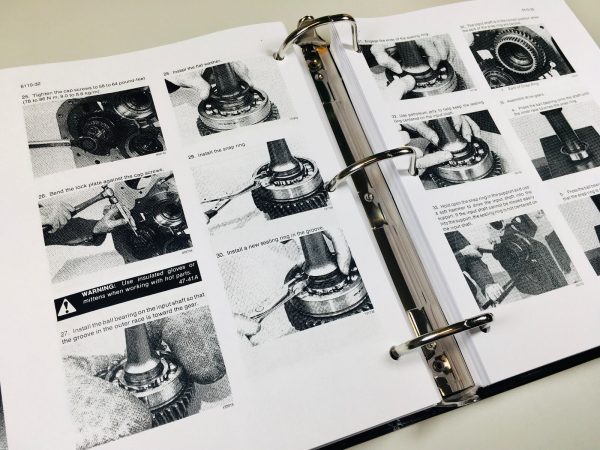 Case W14B Wheel Loader Service Repair Manual Parts Catalog Set - Image 9