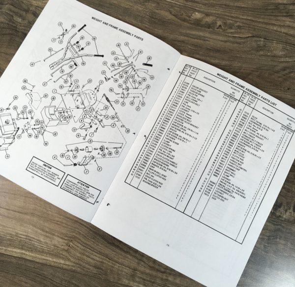 Ariens 901005 901006 5 & 7 H.P. Rocket Tiller Parts Operators Manual Set Book - Image 5