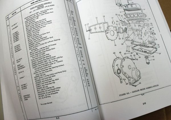 Ford 950 960 976 941 961 Tractor Service Repair Shop Manual Parts Catalog Set - Image 4