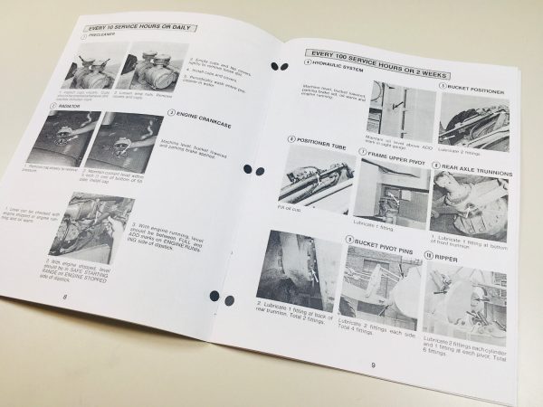 Caterpillar 980 Wheel Loader Service Manual Maintenance Guide Cat - Image 3