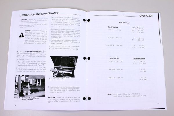 Ford New Holland 3415 Tractor Owners Operators Manual Maintenance Diesel - Image 7