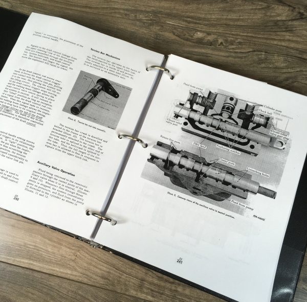 Farmall International 504 Diesel Tractor Service Parts Operators Manual Set D188 - Image 10