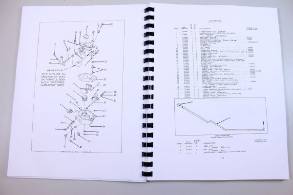 Allis Chalmers Model B Ib C Tractors Parts Manual Catalog Exploded Views Numbers - Image 5