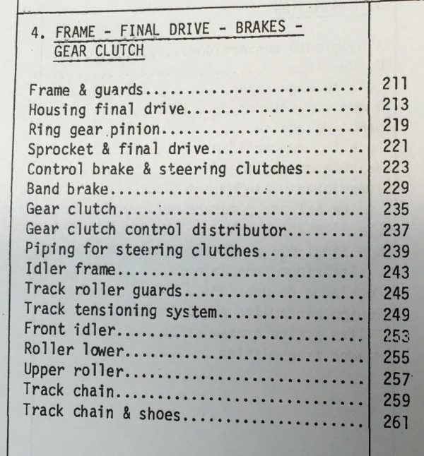 Massey Ferguson 500C Crawler Loader Parts Manual Catalog Book Assembly Schematic - Image 6