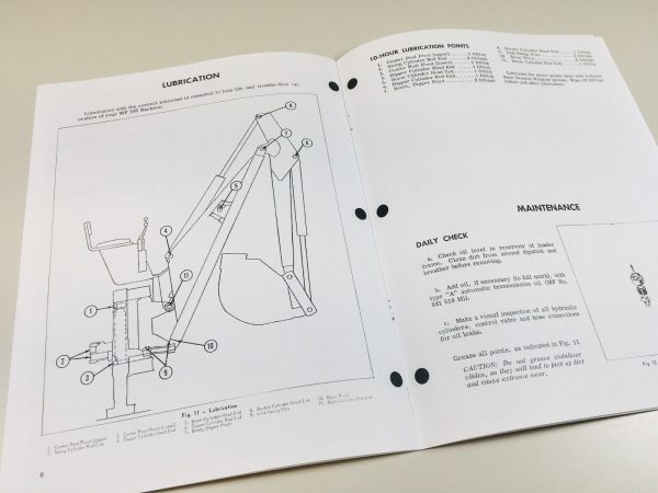 Massey Ferguson Mf 185 Backhoe Operators Owners Manual Sn-134600001 & Up - Image 3