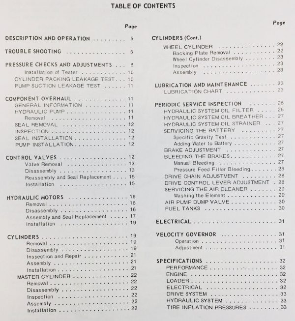 Ford 340 Compact Loader Skid Steer Repair Manual Service Shop Book - Image 2