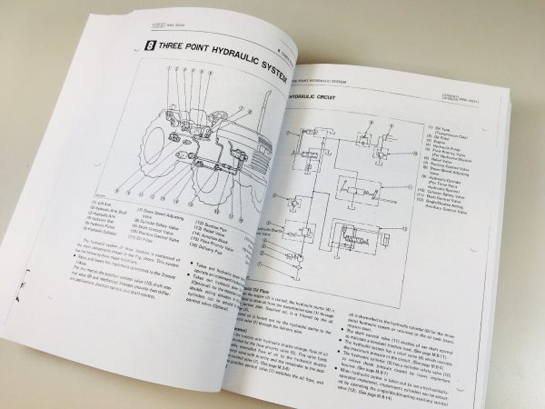 Kubota L3750 L4150 Tractor Service Parts Operators Manual Catalog Repair Shop - Image 4