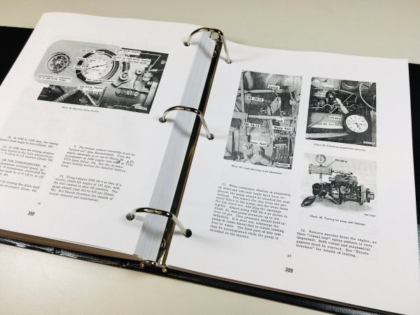 International Farmall 1206 1256 Diesel Tractor Service Repair Shop Manual - Image 7