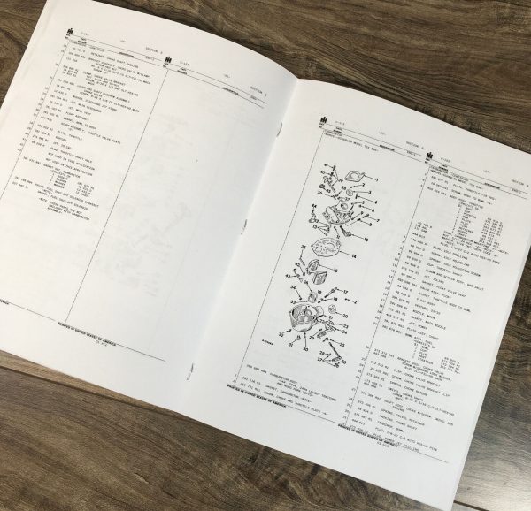 International C153 Gas Engine Service Parts Manual Set For 3514 2444 Tractors Ih - Image 11