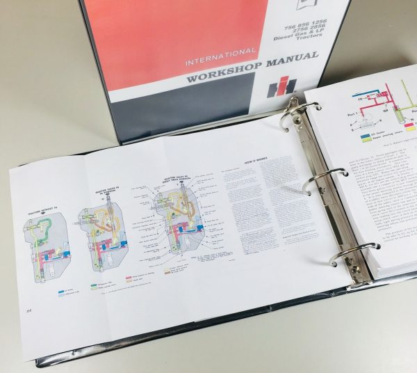 Farmall International 756 Tractor Service Manual Repair Technical Book Overhaul - Image 3