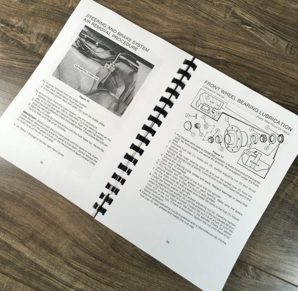 Case 2090 Tractor Operators Manual Owners Book Maintenance Adjustments More - Image 5