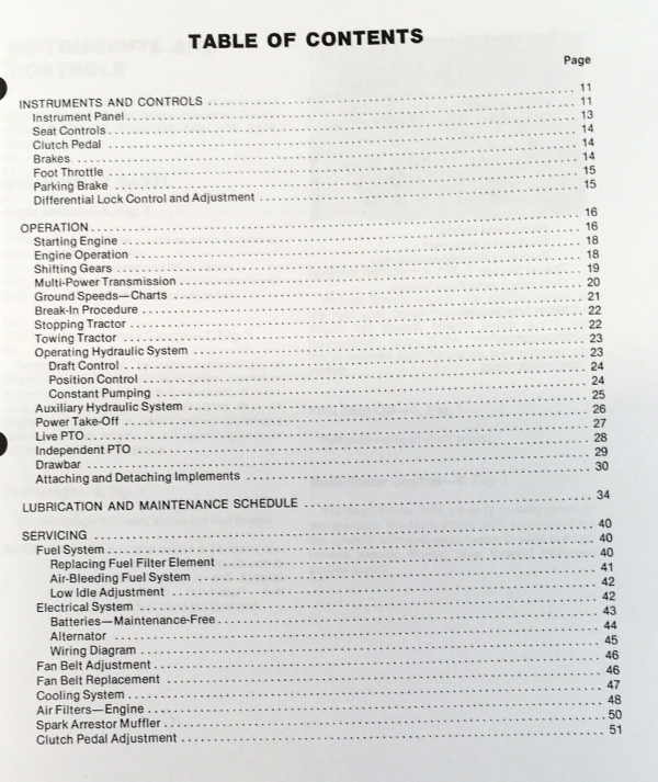 Massey Ferguson 270 Tractor Parts Operators Manual Set Owners Catalog Book - Image 2