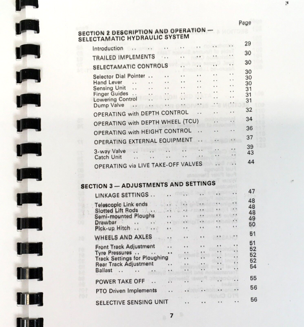 Case David Brown 1410 & 1412 Tractor Operators Manual Owner Book Maintenance - Image 3