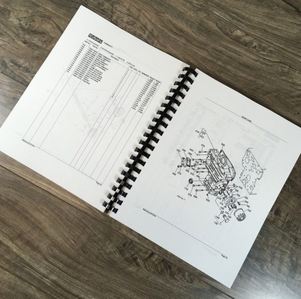 Kubota B1550D Tractor Parts Assembly Manual Catalog Exploded Views Numbers - Image 5