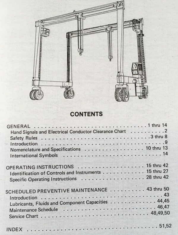 Case Drott 250B Travelift Parts Catalog Operators Manual Set SN 6206306-After - Image 6