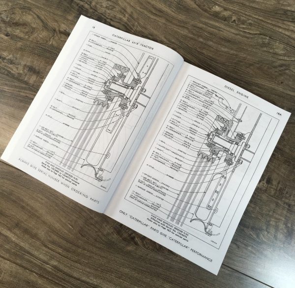 Parts Manual For Caterpillar 631B Tractor Scraper Catalog Assembly SN 13G3489-UP - Image 6