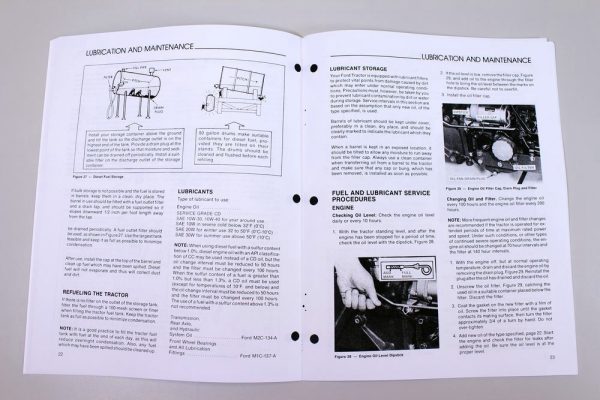 Ford 1300 Tractor Owners Operators Manual Maintenance Diesel Operations Book - Image 6