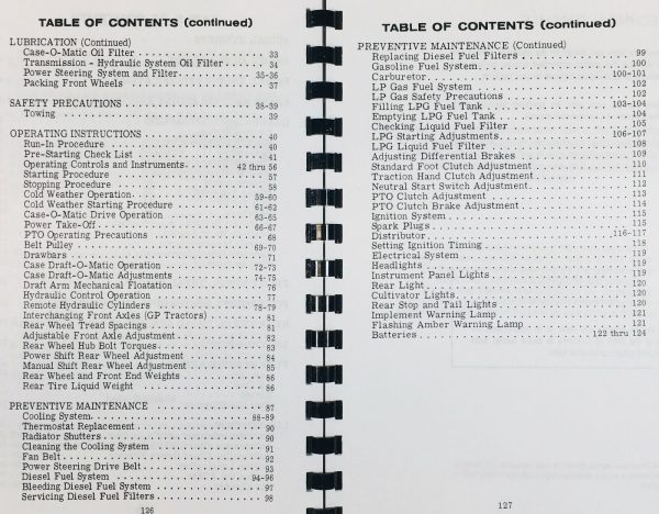 Case 730 731 732 733 734 740 741 742 Tractor Operators Manual S/N 822900-Up - Image 3