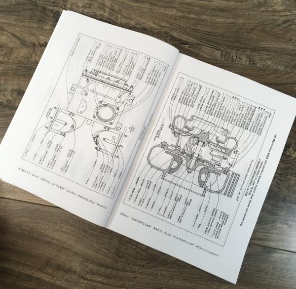 Parts Operators Manual Set For Caterpillar 657 Scraper Tractor Catalog 31G1-UP - Image 11