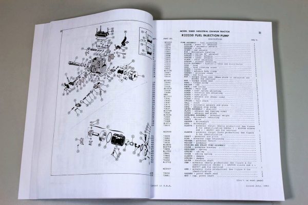 Case 1000D Crawler Tractor Service Repair Manual Parts Catalog In Binder - Image 11