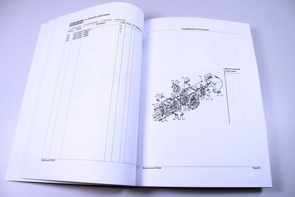 Kubota B5100D-P Tractor Parts Assembly Manual Catalog Exploded Views Numbers - Image 3