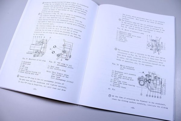 Kubota L210 Tractor Service Repair Manual Shop Book Overhaul Troubleshoot - Image 6