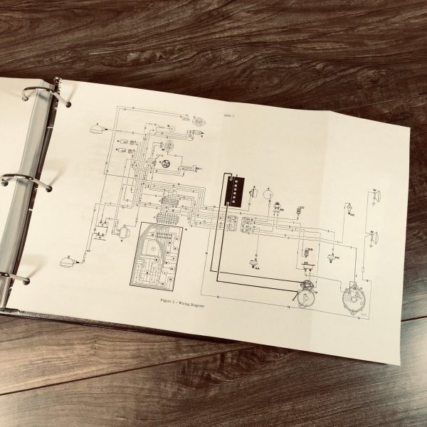 Case 584C 585C 586C Forklift Service Parts Operators Manual Set Overhaul Binder - Image 5