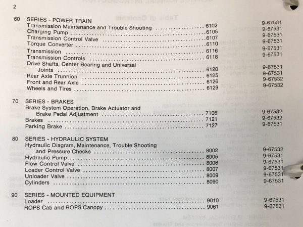 Case W11 Articulated Loader Service Manual Parts Catalog Operators Owners Set - Image 3