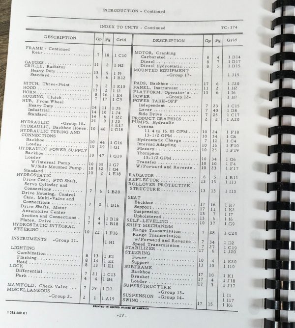 International 2400B 2405B 2410B 2412B Lo-Boy Gas Tractor Parts Manual Set C-157 - Image 3