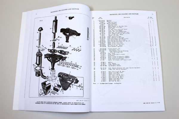 Massey Harris Ferguson 44 Gas And Lp Tractor Parts Manual Catalog Book 40001 Up - Image 5