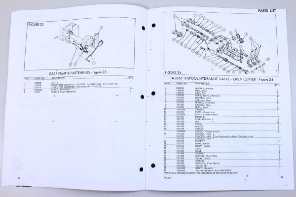 Farmhand F236-A Loader Operators Instructions Parts List Manual Catalog Tractor - Image 6