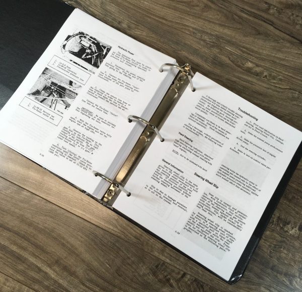 International 1480 Combine Service Parts Operators Manual Set Repair Shop DT466B - Image 6